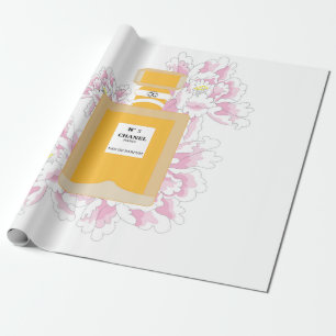 das Parfüm und die Pfingstrosen Geschenkpapier