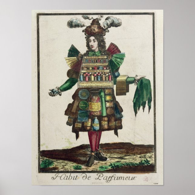 Das Parfümkostüm Poster (Vorne)
