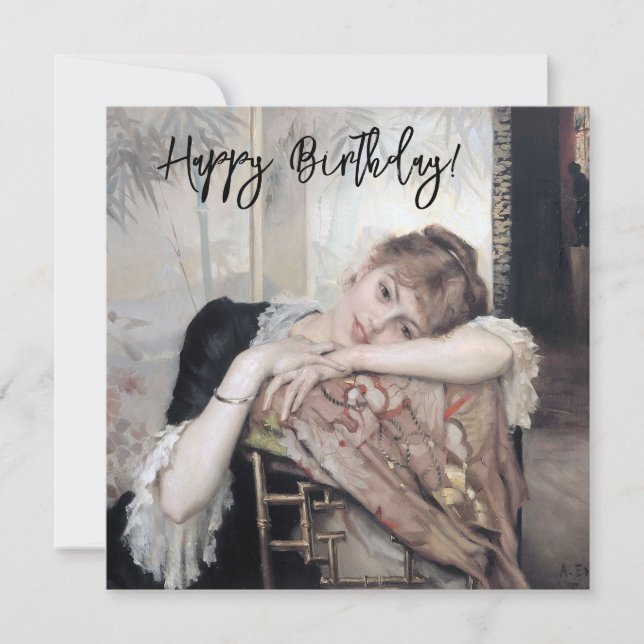 Das Parisienne Happy Birthday personalisieren (Vorderseite)