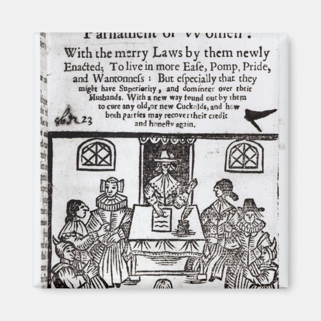 Das Parlament der Frauen, 1656 Magnet (Vorne)