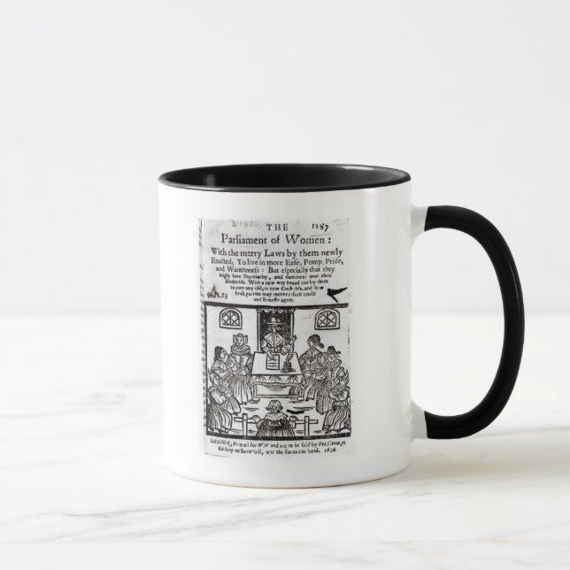 Das Parlament der Frauen, 1656 Tasse (Rechts)