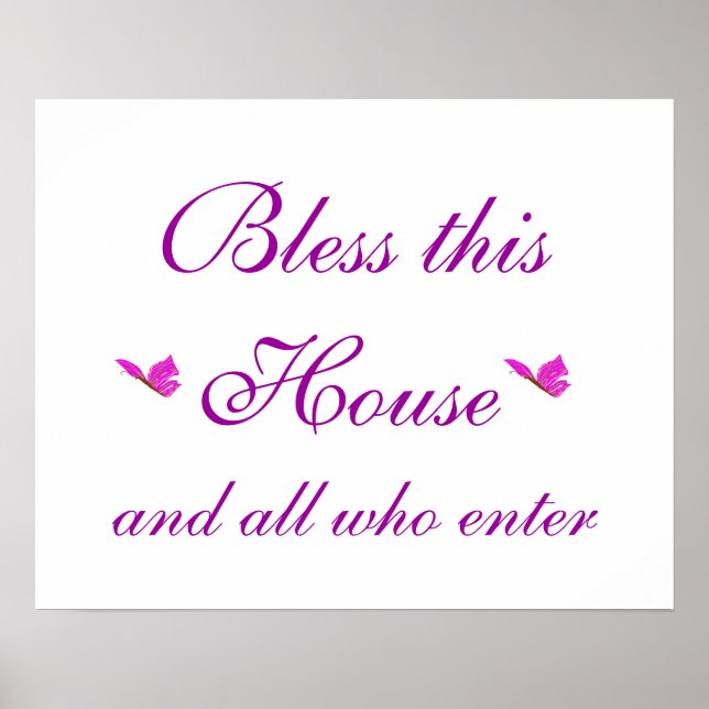 Das Parlament segnen - Poster (Vorne)