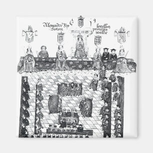 Das Parlament von Edward I Magnet