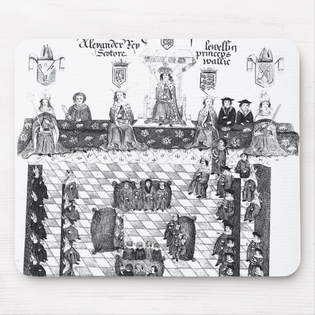 Das Parlament von Edward I Mousepad (Vorne)