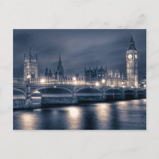Das Parlament, Westminster London Postkarte