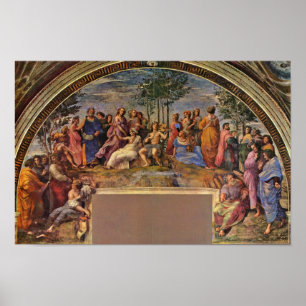 Das Parnassus durch Raffael (beste Qualität) Poster