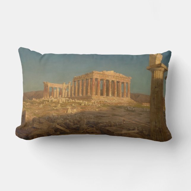Das Parthenon Lendenkissen (Vorderseite)