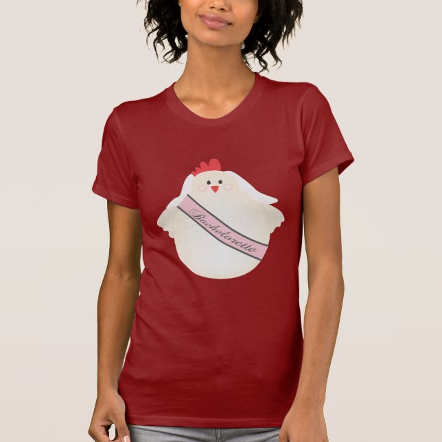 Das Party Bachelorette Hen Chicken Night T-Shirt (Vorderseite)