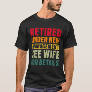 Das Party der "Funny Retirement" wird unter neuer T-Shirt