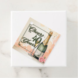 Das Party der Jahre Geschenkanhänger