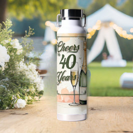 Das Party der Jahre Trinkflasche