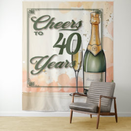 Das Party der Jahre Wandteppich