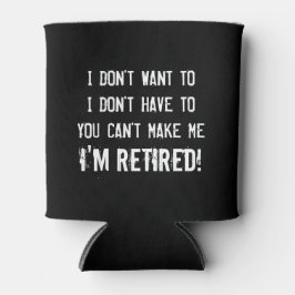 Das Party der Sonnigen im Ruhestand kann für Rentn Dosenkühler