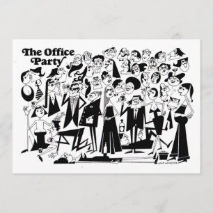 Das Party des Amtes Einladung