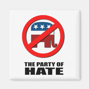 Das Party des Hasses Magnet