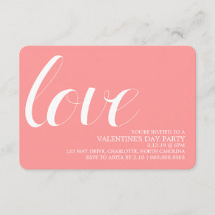 Das Party des Valentines laden   Mod-Stift-Liebe Einladung