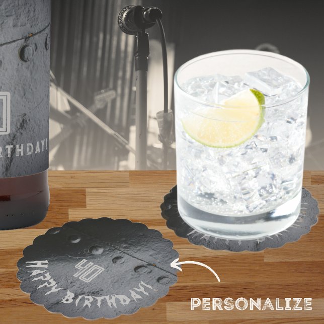 Das Party eines Mannes im Stile eines Schwarzen Me Untersetzer (Von Creator hochgeladen)