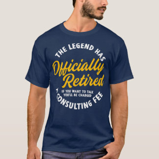 Das Party für die Altersvorsorge gibt der Legende  T-Shirt