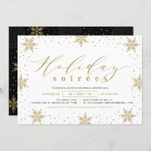 Das Party "Gold & Black Corporate Holiday Soiree"