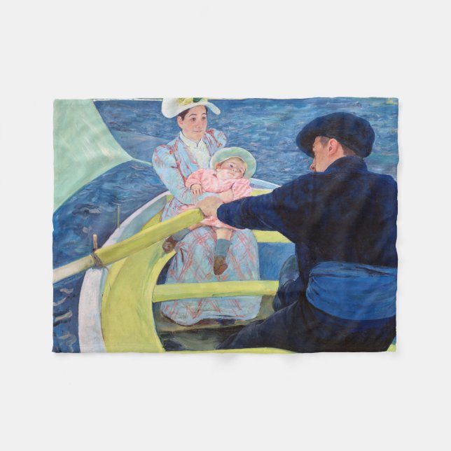 Das Party, Mary Cassatt Fleecedecke (Vorderseite (Horizontal))