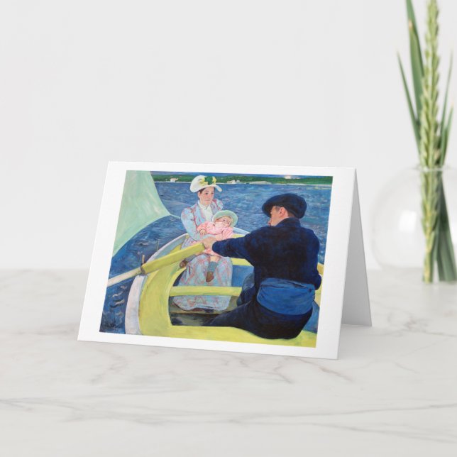 Das Party, Mary Cassatt Karte (Vorderseite)