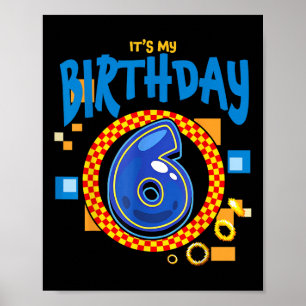Das Party meiner 6. Geburtstagsfamilie Matching Vi Poster