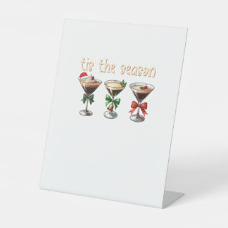 Das Party "The Season Espresso Cocktail Glasses" Sockelschild