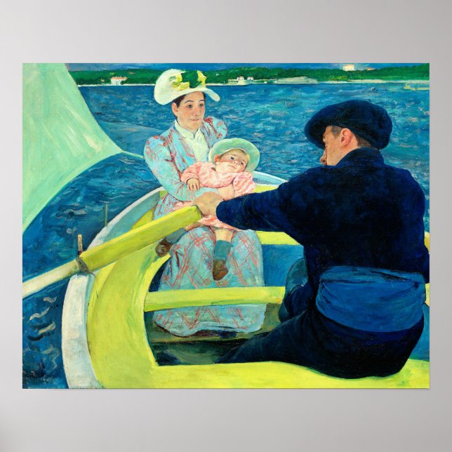 Das Party von Mary Cassatt Poster (Vorne)