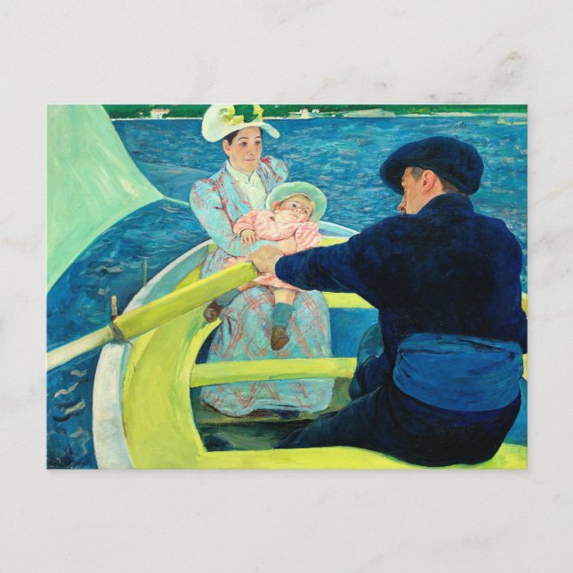 Das Party von Mary Cassatt Postkarte (Vorderseite)