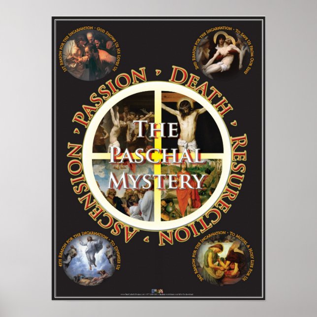 Das Paschal-Mysterium Poster (Vorne)
