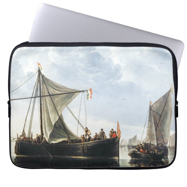 Das Passage Boat Aelbert Cuyp Laptopschutzhülle (Vorderseite)
