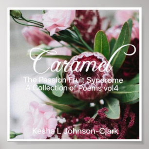 Das Passion Fruit Syndrom: Karamellbuchabdeckung Poster