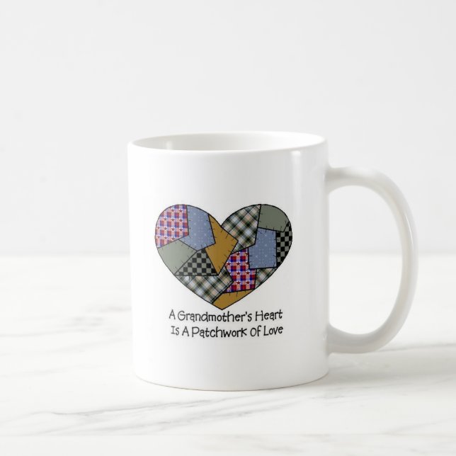 Das Patchwork-Tasse der Großmutter Tasse (Rechts)