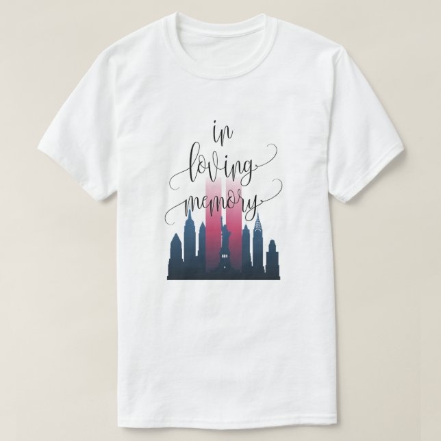 Das Patriot-Land in der Liebe Erinnerung 9/11 T -  T-Shirt (Design vorne)