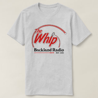 Das Peitsche-Radio-kurzärmlige T-Shirt - Asche