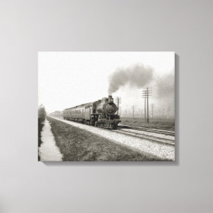 Das Pennsylvania Flyer, 1906. Vintages Foto Leinwanddruck