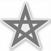 Das Pentagramm (grau)
