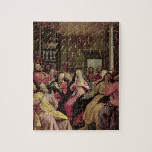 Das Pentecost, c.1598 (Öl auf Platte) Puzzle