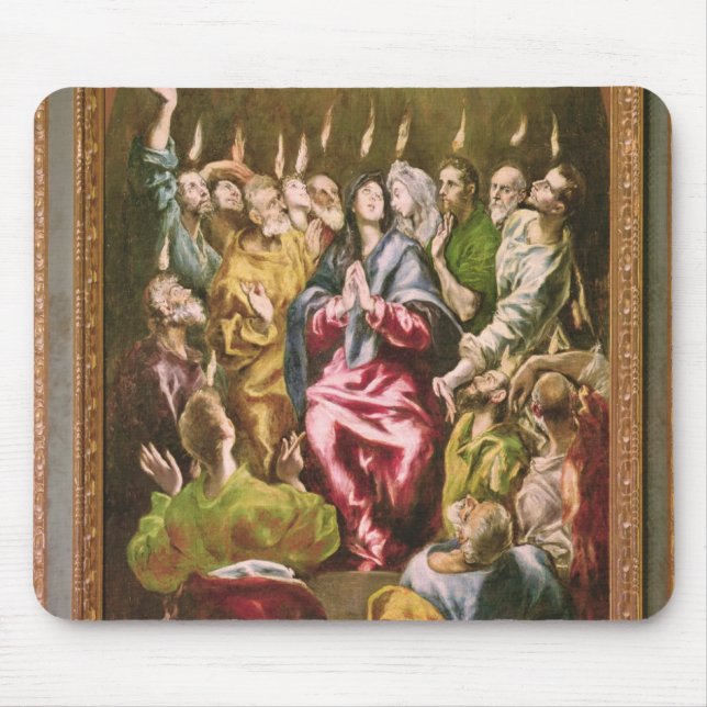 Das Pentecost, c.1604-14 Mousepad (Vorne)