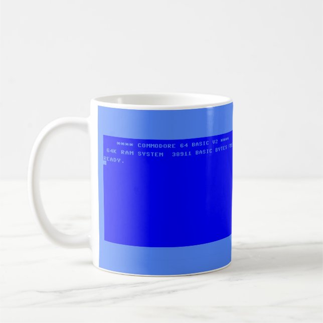 Das perfekte Commodore 64 Liebhaber Zubehör Kaffeetasse (Links)
