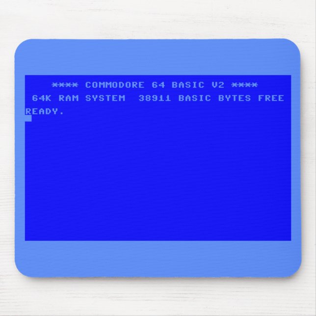 Das perfekte Commodore 64 Liebhaber Zubehör Mousepad (Vorne)