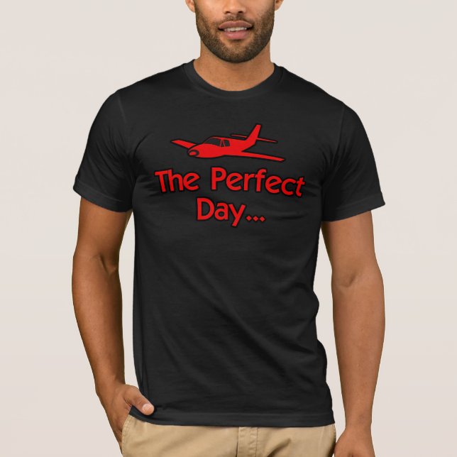 Das perfekte Flugzeug T-Shirt (Vorderseite)