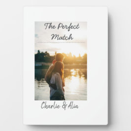 Das perfekte Foto für Hochzeitskinder Fotoplatte