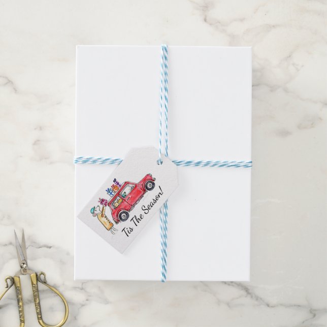 Das perfekte Geschenk Geschenkanhänger (Mit Garn)