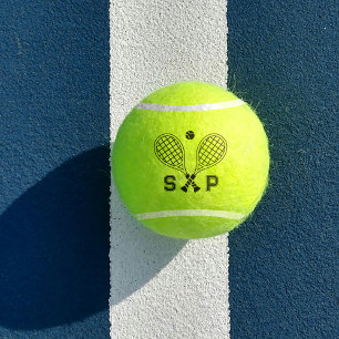 Das perfekte Match Custom Name Logo Monogramm Tennisbälle