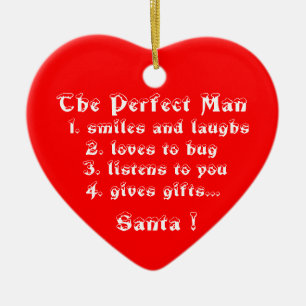 Das perfekte Menschenherz-Ornament Keramikornament