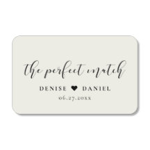 Das perfekte Spiel Elegant Hochzeit bevorzugt Matc