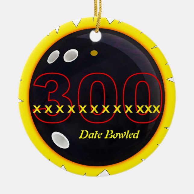 Das perfekte Spiel Keramikornament (Vorne)