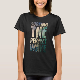 Das perfekte Wellendesign des Inspirationsmeeres T-Shirt