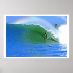 Das perfekte Wellenposter surfen Poster